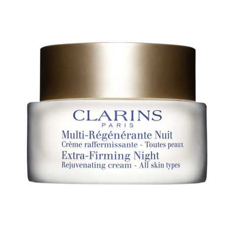 Clarins Extra-Firming Night Rejuvenating Cream All Skin Types i gruppen Ansikte / Ansiktskräm / Nattkräm / Mogen hud hos Hudotekets Webshop (20143 000-4)